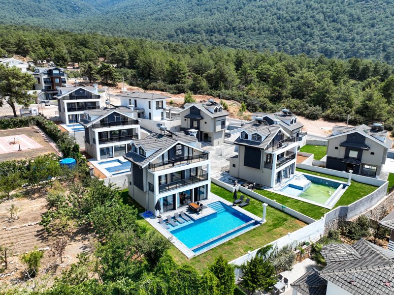 Outstanding Detached Villas for Sale in Ovacik Fethiye Turkey 