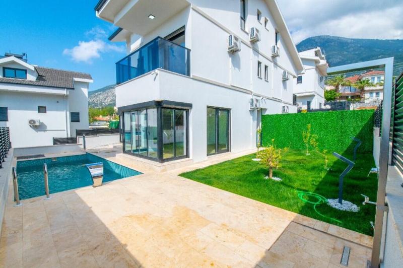 Semi-Detached Villa with Private Pool in Ovacik Fethiye for Sale