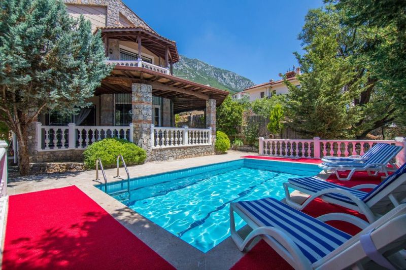 Stylish 3 Bedroom Villa with Pool for Sale in Uzumlu Fethiye