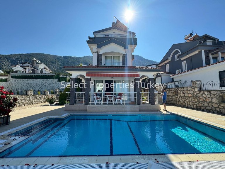 5 Bedroom Detached Villa for Sale in Ovacik Fethiye Mugla Turkey