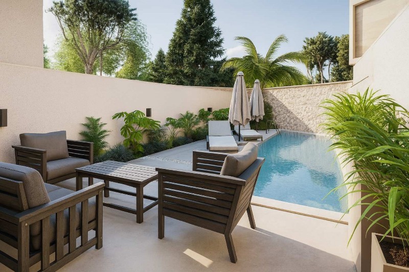 Affordable Twin Villas with Pool for Sale in Kalkan Turkey