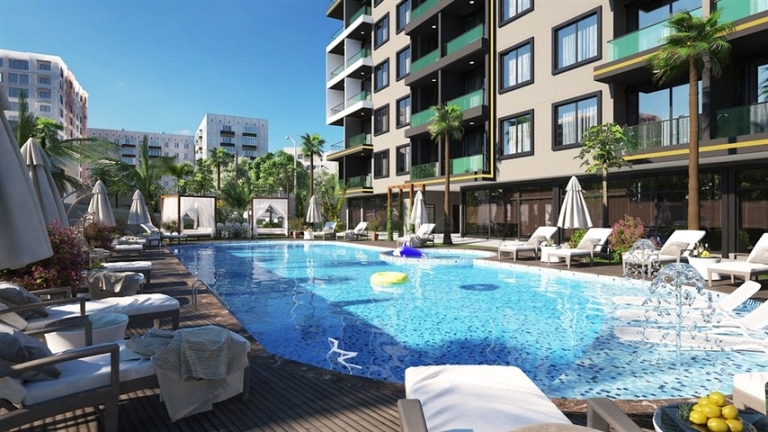 Beautiful Apartments for Sale in Alanya - Avsallar Region