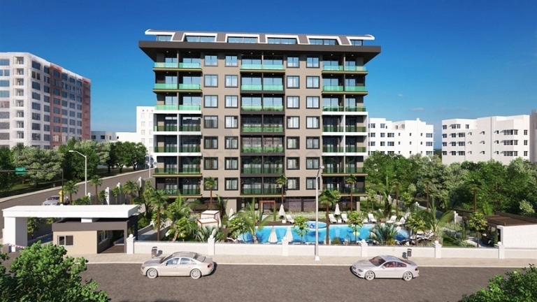 Beautiful Apartments for Sale in Alanya - Avsallar Region