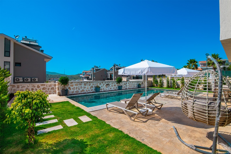 Brand New 3 Bedroom villa with Pool for Sale in Ovacik Fethiye