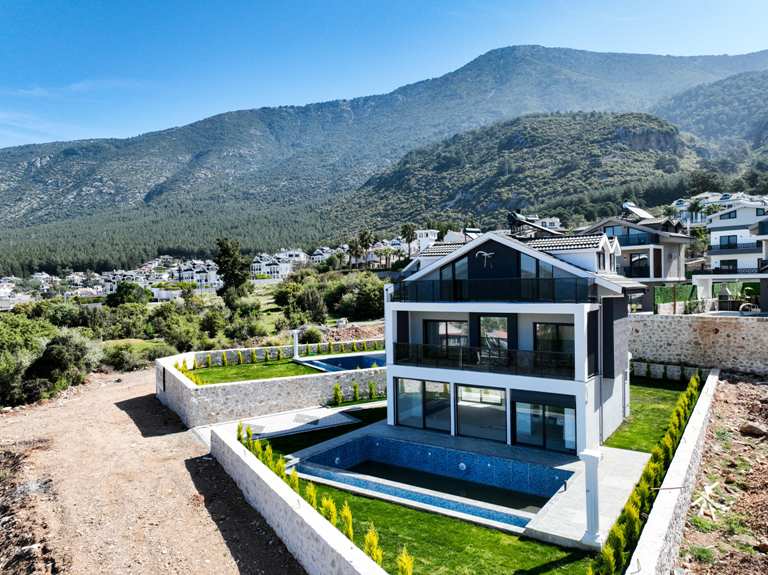 Brand New Villas with Private Pool in Ovacik Area of Oludeniz for Sale
