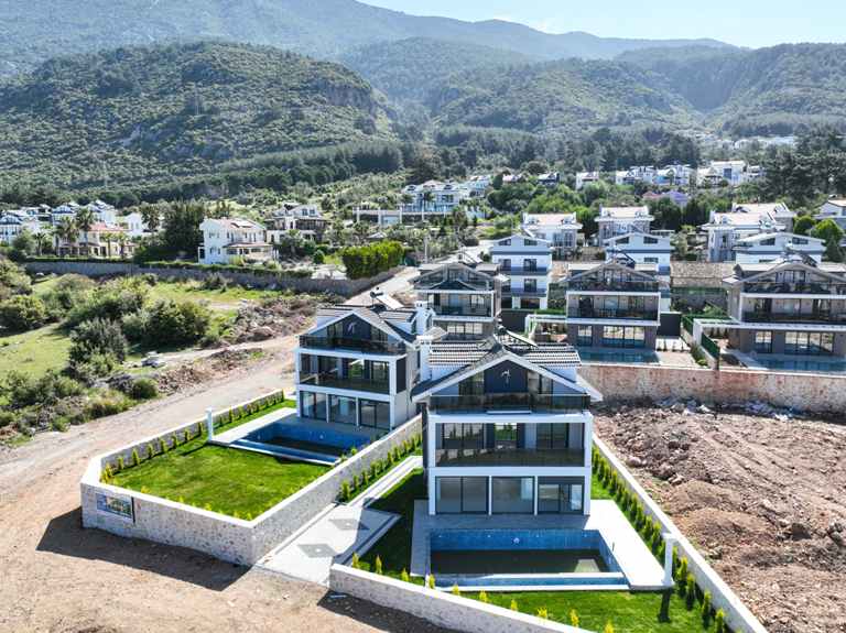 Brand New Villas with Private Pool in Ovacik Area of Oludeniz for Sale