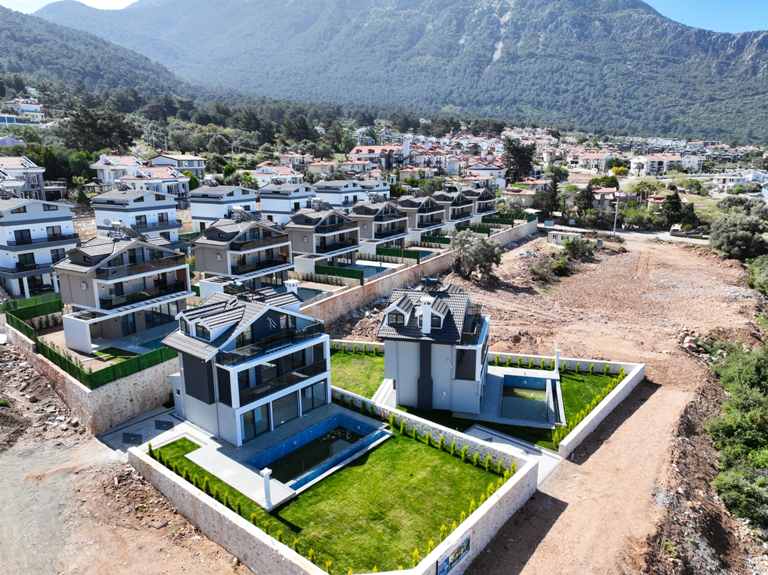 Brand New Villas with Private Pool in Ovacik Area of Oludeniz for Sale