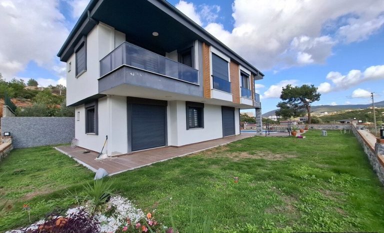 Charming Detached Villa with Private Pool and Gated Garden for Sale in Akbuk Greenhill (Yesiltepe) - Didim, Turkey