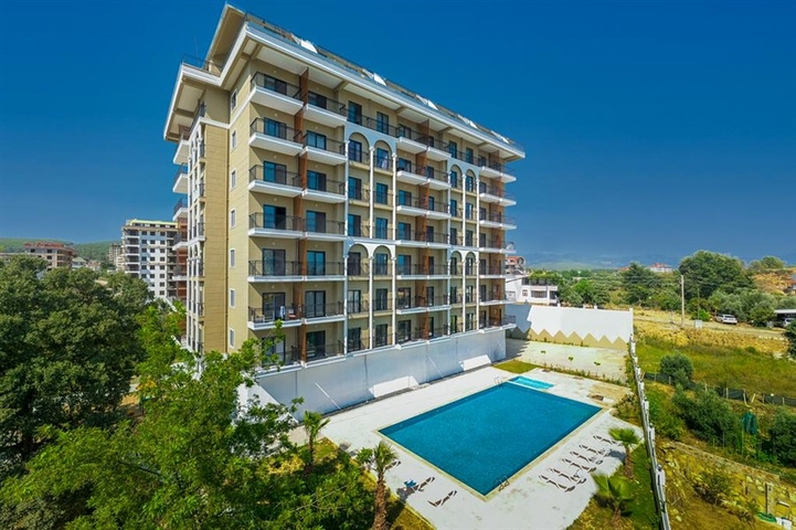 Cheap Apartments with Sea View for Sale in Avsallar Alanya Turkey