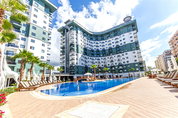 Furnished Apartment for Sale on Serenity Residence Alanya For Sale