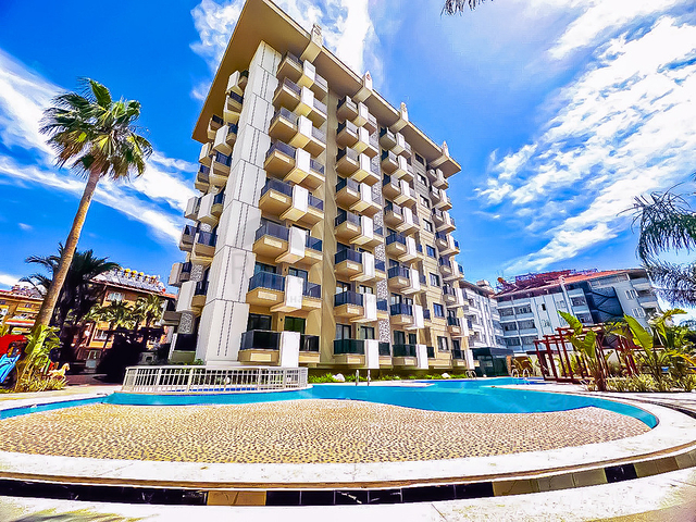 Fully Furnished 2 Bedroom Villa in Alanya Centre for Sale