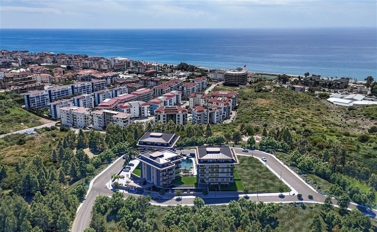Homes for Sale New Residential Project in Alanya Kestel