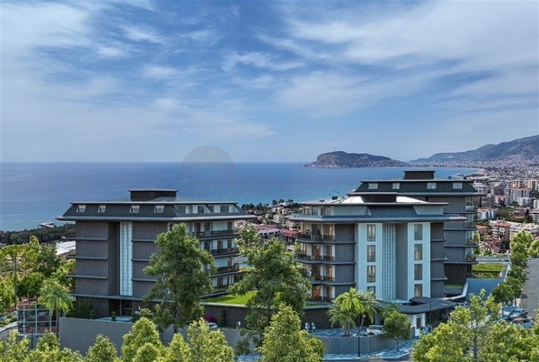 Homes for Sale New Residential Project in Alanya Kestel