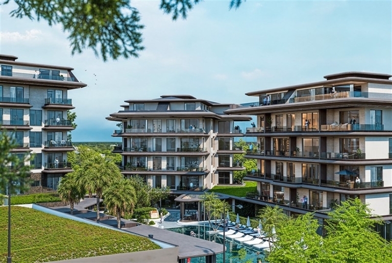 Homes for Sale New Residential Project in Alanya Kestel