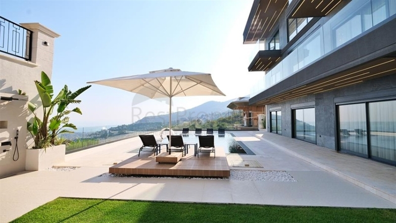 Luxury 3 Bedroom Sea view Villa in Alanya l Suitable for Citizenship