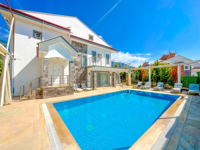 New Detached House for Sale in Ovacik Oludeniz Turkey