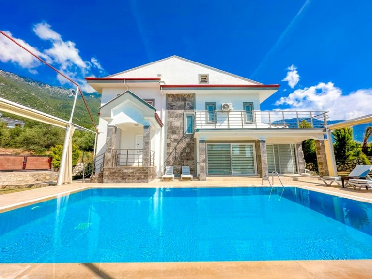 New Detached House for Sale in Ovacik Oludeniz Turkey