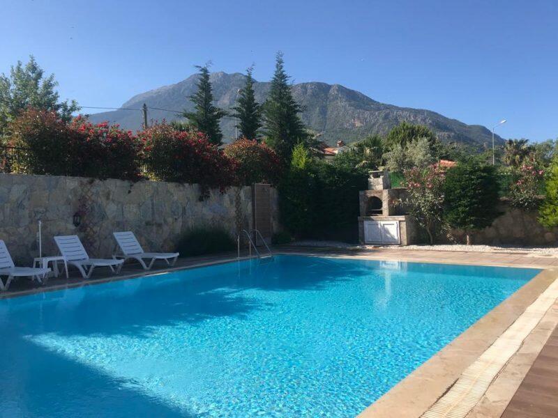 Oludeniz Villa with Mountain Views for Sale in Ovacik Fethiye