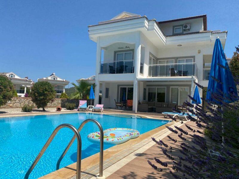 Oludeniz Villa with Mountain Views for Sale in Ovacik Fethiye