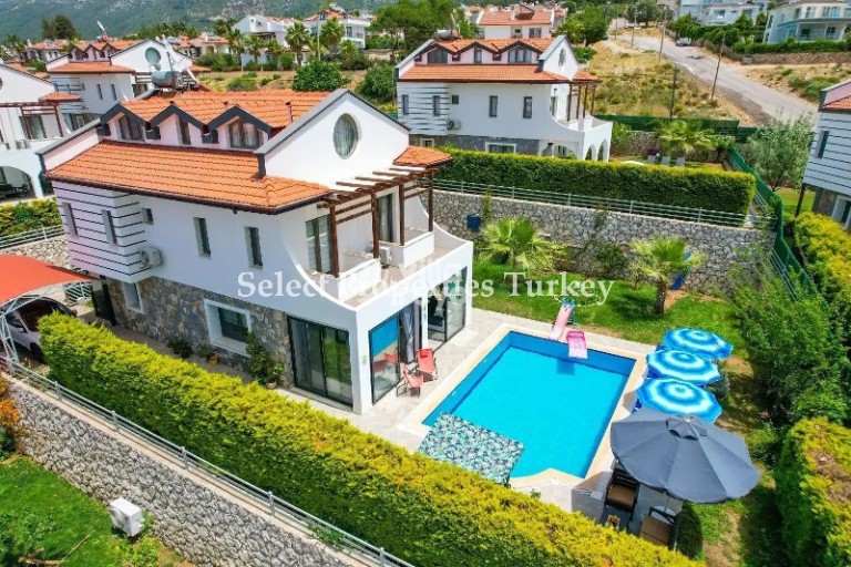 Ovacik Villa with Pool for Sale in Oludeniz Fethiye Turkey