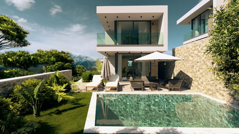 Recently Launched Villa Development in Kalkan Turkey