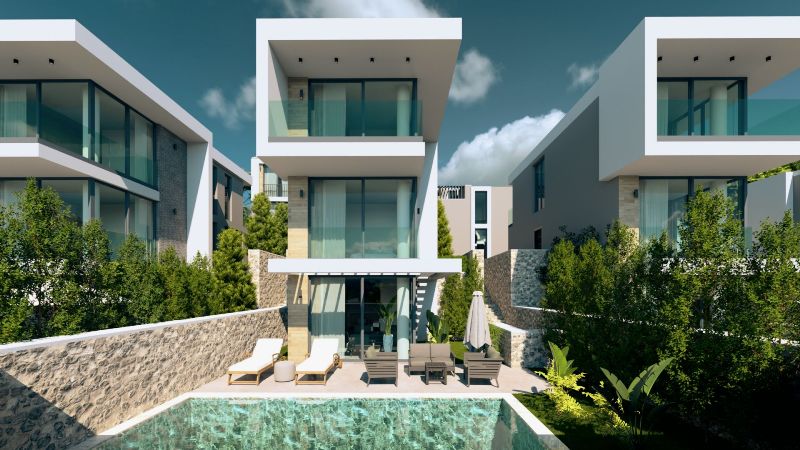 Recently Launched Villa Development in Kalkan Turkey