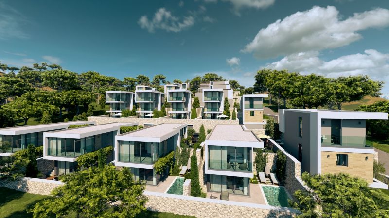 Recently Launched Villa Development in Kalkan Turkey