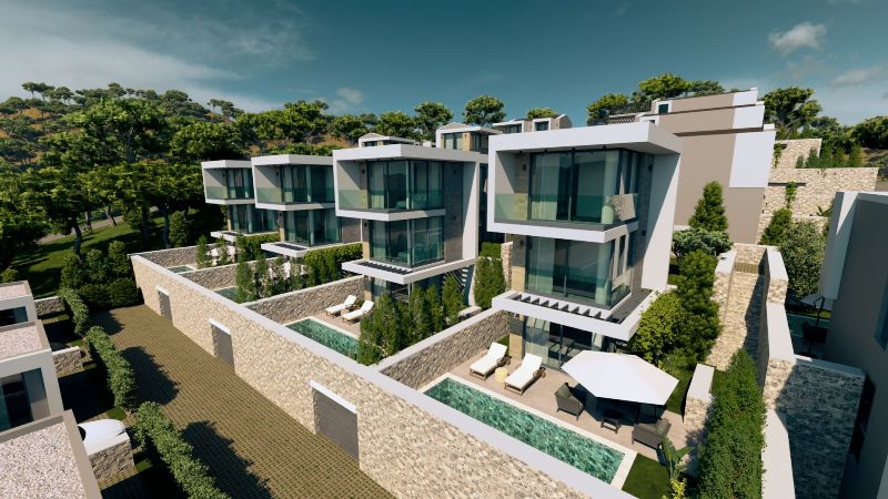 Recently Launched Villa Development in Kalkan Turkey