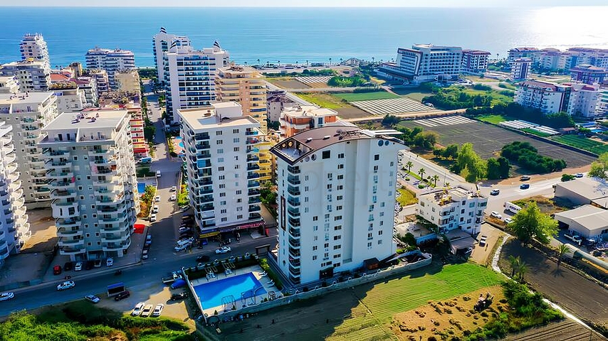 Sea View One Bedroom Apartment in Mahmutlar Alanya Turkey