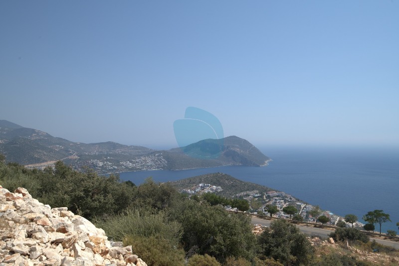 Sea View Residential Land for Sale in Kalkan Turkey