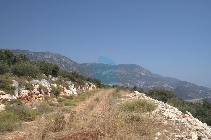 Sea View Residential Land for Sale in Kalkan Turkey