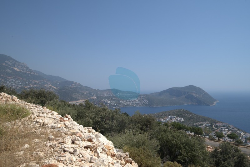 Sea View Residential Land for Sale in Kalkan Turkey