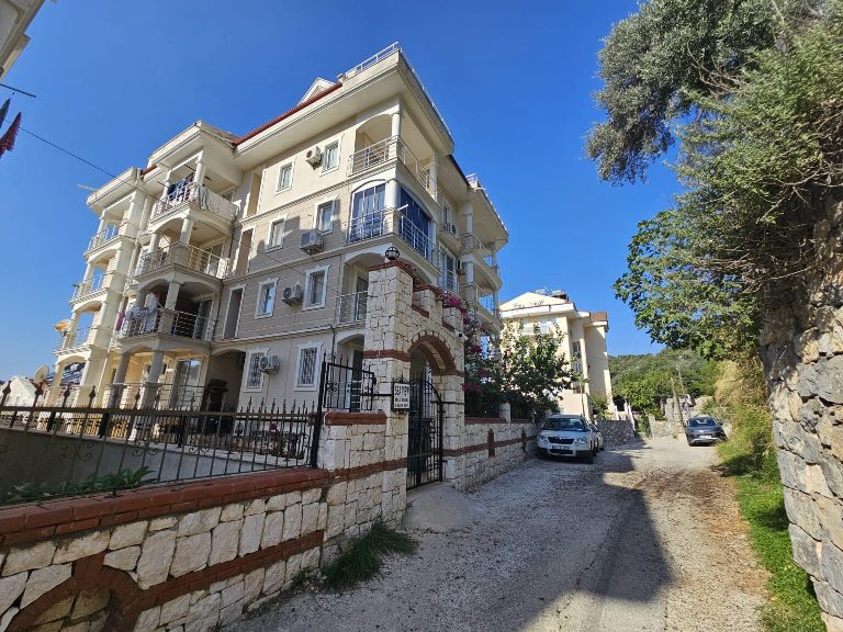 Sea view Duplex Apartment for Sale in Tasyaka Fethiye