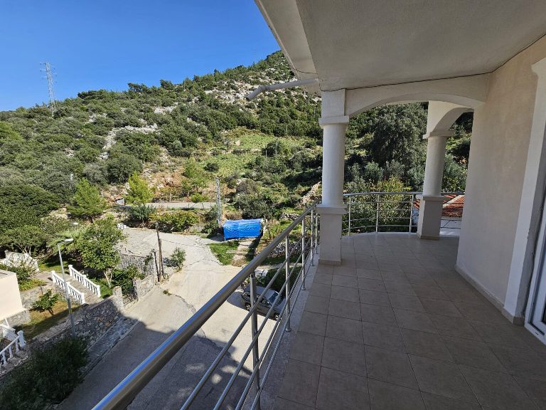 Sea view Duplex Apartment for Sale in Tasyaka Fethiye