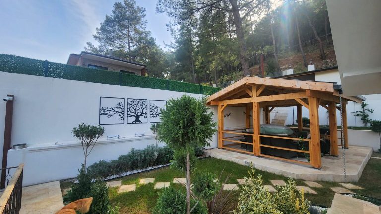 Stone Bungalow with Pool for Sale in Uzumlu Fethiye