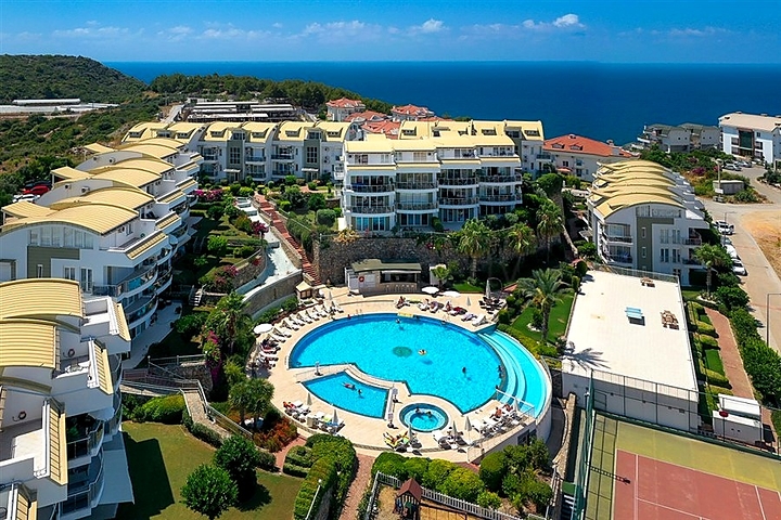 2 Bedroom Sea view Apartment for Sale in Alanya Turkey