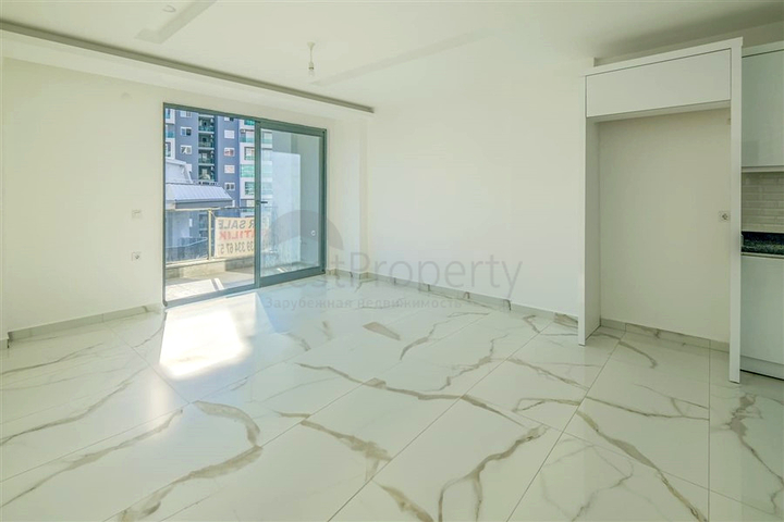 Cheap One Bedroom Apartment for Sale in Mahmutlar Alanya
