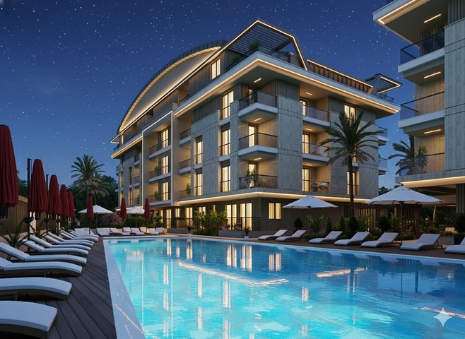 Luxury Apartments for Sale in Konyaalti Antalya Turkey