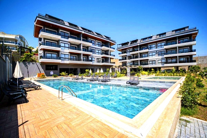 One Bedroom Alanya Apartment on a Modern Complex for Sale