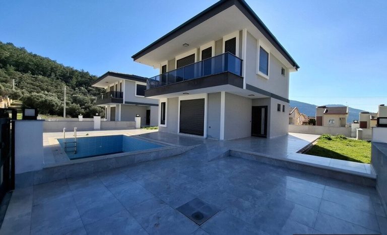 Recently Completed Detached Villa for Sale in Akbuk Didim