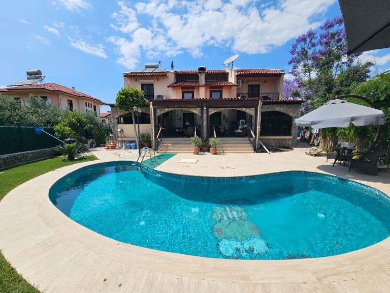 Rustic 4 Bedroom Private Villa for Sale in Calis Area, Fethiye