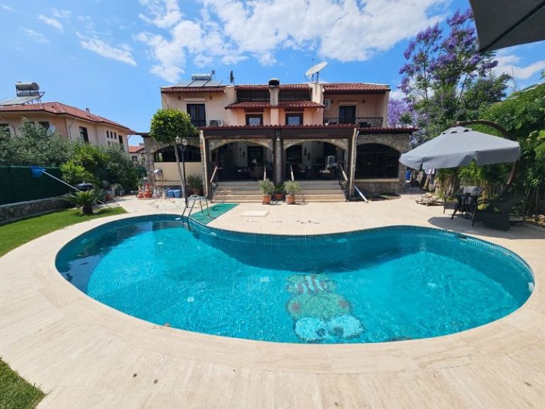 Rustic 4 Bedroom Private Villa for Sale in Calis Area, Fethiye