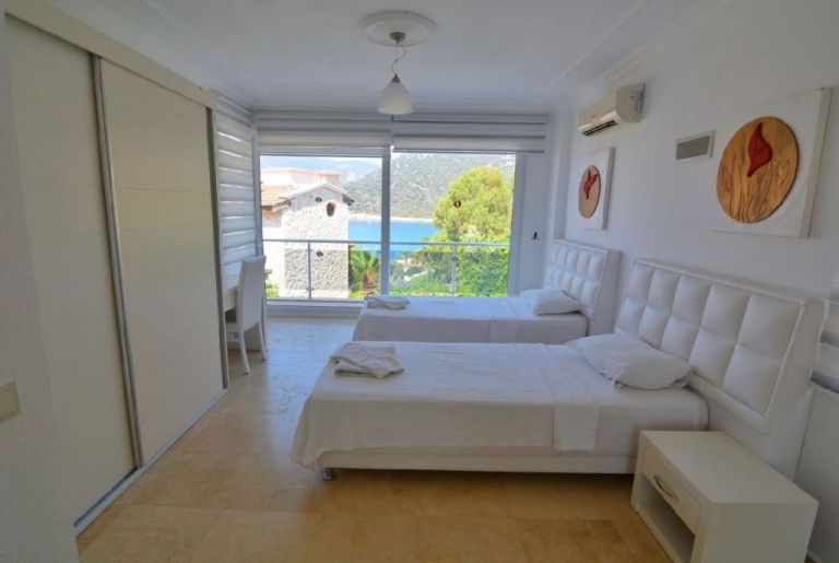 Sea View Family Villa for sale in Kalkan Kas Turkey