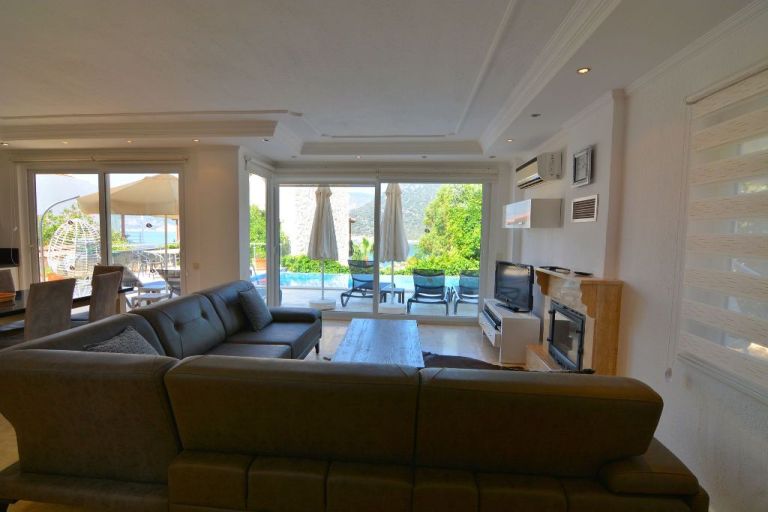 Sea View Family Villa for sale in Kalkan Kas Turkey