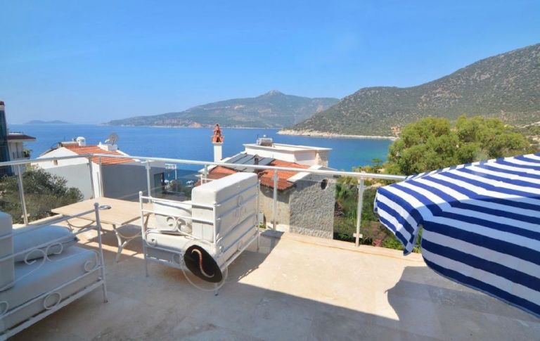 Sea View Family Villa for sale in Kalkan Kas Turkey