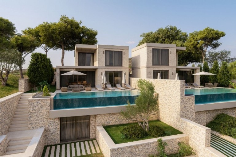 Sea View Modern Villas for Sale in Kalkan l Antalya Region