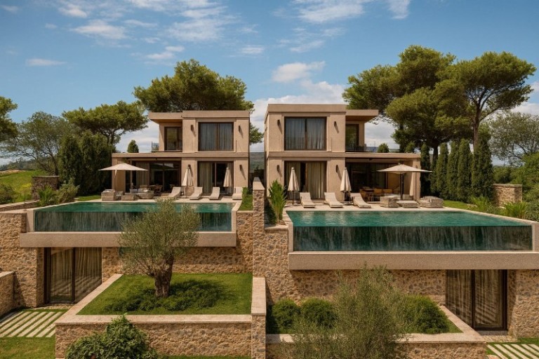 Sea View Modern Villas for Sale in Kalkan l Antalya Region
