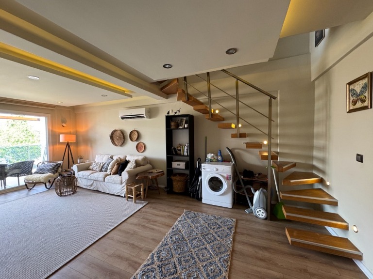 Spacious 2 Bedroom Penthouse Close to Calis Area, Fethiye