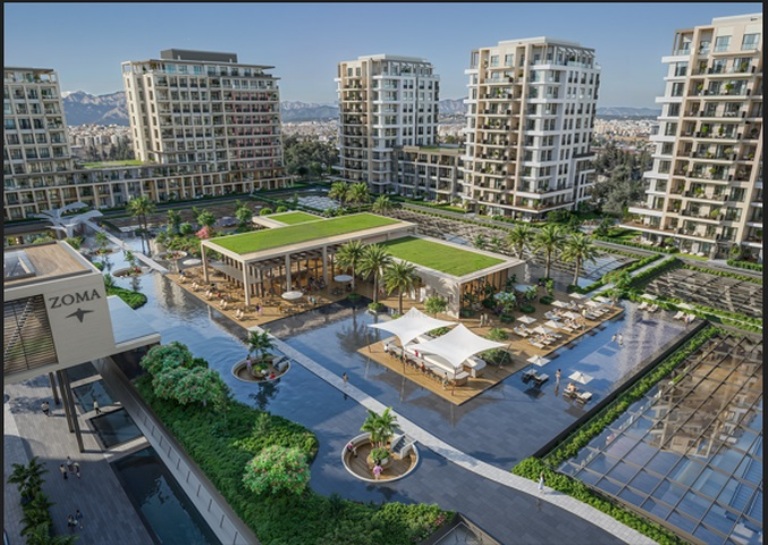 1-2-3-4 Bedroom New Apartments for Sale in Central Antalya Turkey