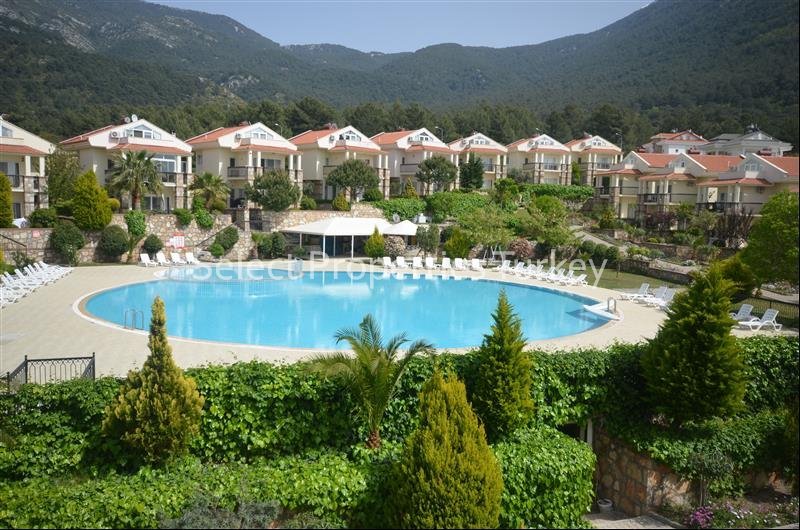 3 Bedroom Villa for Sale in Ovacik Fethiye l Shared Pool